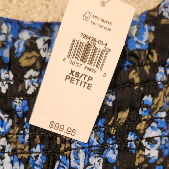 NWT Smocked Babydoll Dress - Picture 2 of 6